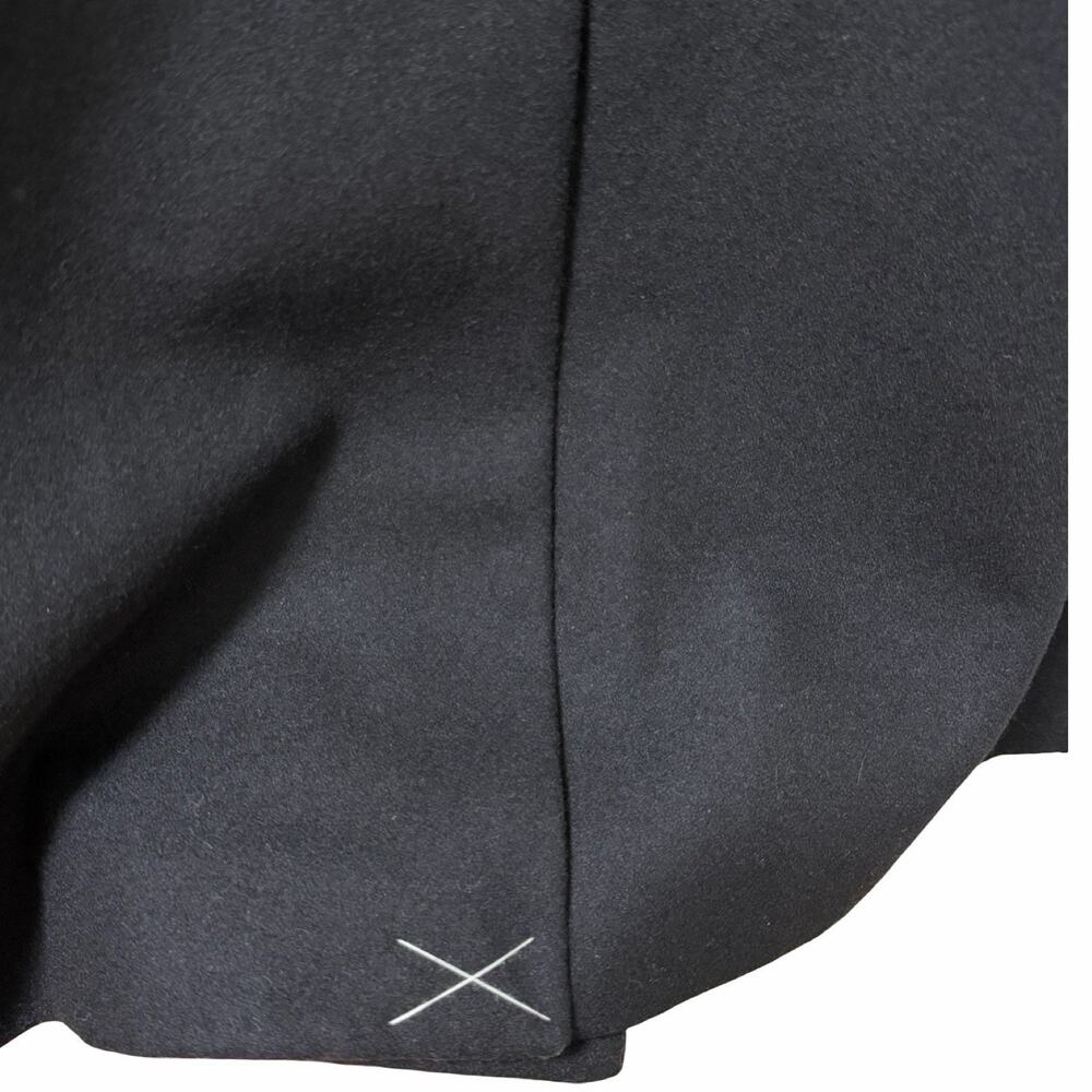 J Crew Womens Toggle Wool Blend Long Coat‎ Size 14 Black Heavyweight Winter Coat - Picture 7 of 14